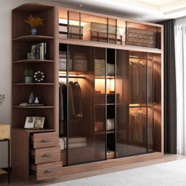 NHÔM HỆ CỬA TỦ CÁNH KÍNH TT03