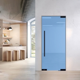 CỬA BẢN LỀ SÀN 1 CÁNH KÍNH 10LY