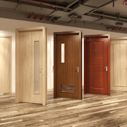 Cửa gỗ Composite phủ Film